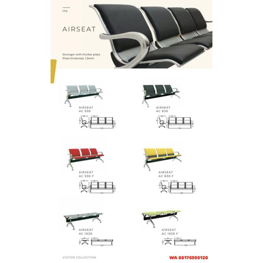 Kursi Kantor Chairman AIRSEAT AC 930 930 F 1030 830 830 F 1030 F