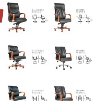 Kursi Kantor Chairman CAMBRIDGE PC 8610 C 8630 C 8650 A & CHESTER PC 8710 C 8730 A 8750 A