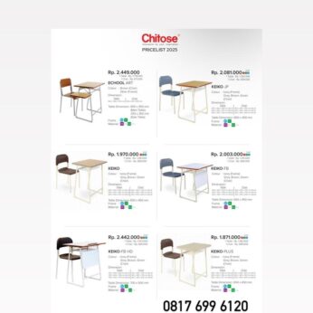 Kursi Kantor Chitose ECHOOL ART KEIKO-JP KEIKO KEIKO-FB KEIKO-FB HD KEIKO-PLUS