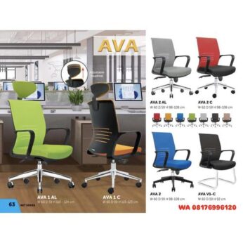 Kursi Kantor Donati AVA 1 2 AL C V1-C