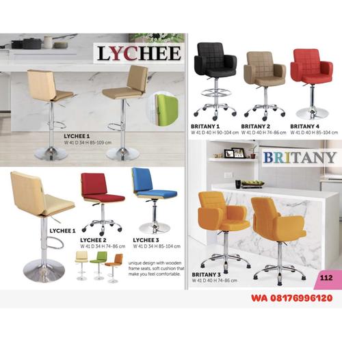 Kursi Kantor Donati LYCHEE & BRITANY 1 2 3 4