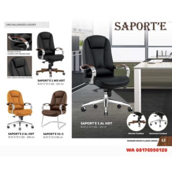 Kursi Kantor Donati SAPORT’E 1 2 WD AL HDT V1-C