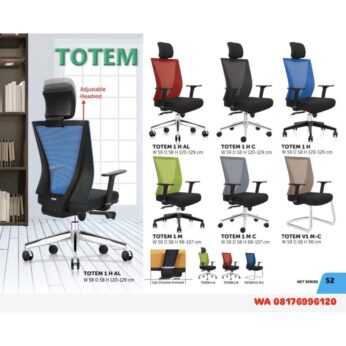 Kursi Kantor Donati TOTEM 1 H AL H C M C V1 M-C