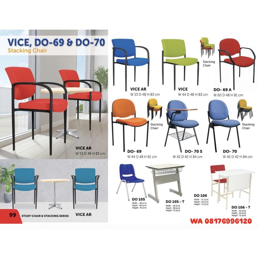 Kursi Kantor Donati VICE AR, DO- 69 A & DO- 70 S DO 105 106 - T