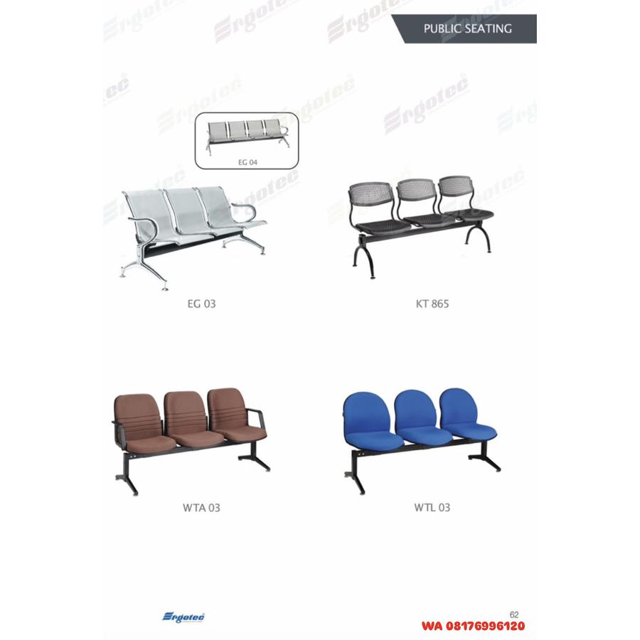 Kursi Kantor Ergotec EG 03 KT 865 WTA 03 WTL 03