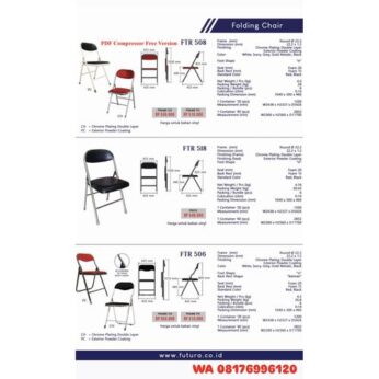 Kursi Kantor Futura FTR 508 FRAME CH FRAME PC FTR 518 FTR 506 FRAME CH FRAME PC