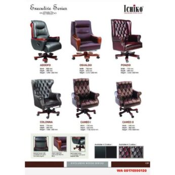 Kursi Kantor Ichiko ADDOFO, OSVALDO, PONZIO, COLONNA, CAMEO I CAMEO II