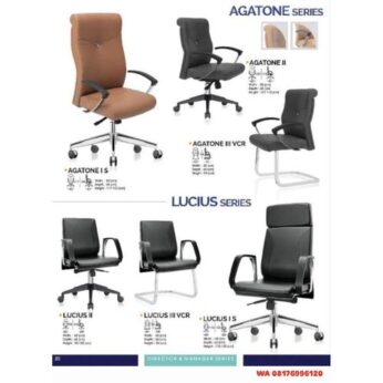 Kursi Kantor Ichiko AGATONE I S II III VCR & LUCIUS I S II III VCR