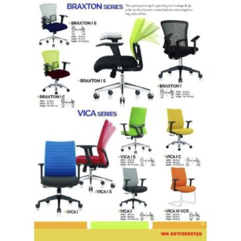 Kursi Kantor Ichiko BRAXTON I I S I C & VICA I I S I C III VCR