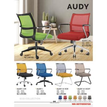 Kursi Kantor Ichiko Eco AUDY I AUDY I AL AUDY I CR AUDY I AUDY III VCR AUDY III VCOT