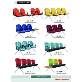 Kursi Kantor Ichiko IC – 23 23 A 23 T 74 74 AT 93 T 94 94 AF