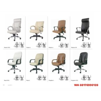 Kursi Kantor Savello Eksekutif Empire HCA L, Royal HCA L, Majesty L HA, Kingdom L HCA