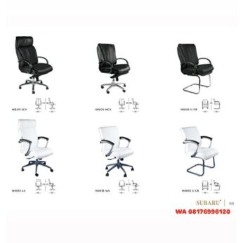 Kursi Kantor Subaru MILOS LCA MILOS MCA MILOS U CR WHITE LA WHITE MA WHITE U CR