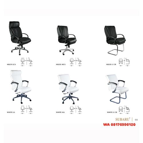 Kursi Kantor Subaru MILOS LCA MILOS MCA MILOS U CR WHITE LA WHITE MA WHITE U CR