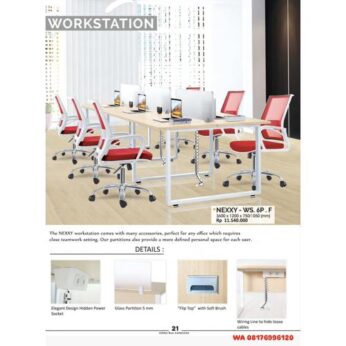 Penyekat Meja Kantor Ichiko Eco NEXXY