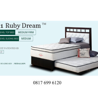 Springbed Guhdo 2 in 1 Ruby Dream – Medallion