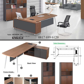 Meja Direktur Donati Ultimate Hessen.DR