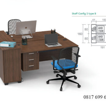 Meja Kantor Modera A Class Staff Config 2 Type B