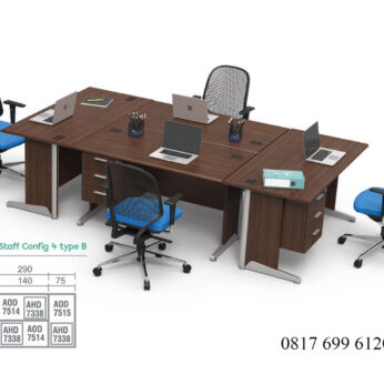 Meja Kantor Modera A Class Staff Config 4 Type B