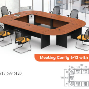 Meja Meeting Modera C Class Meeting Config 6-12 Person