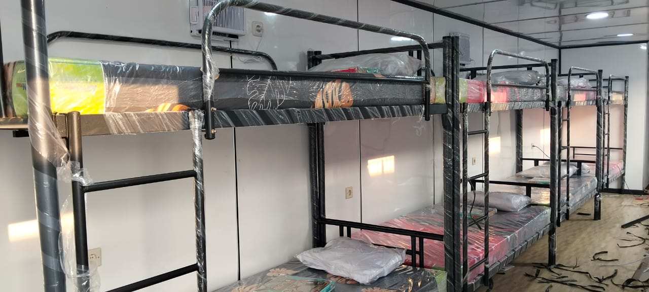 Ranjang Susun Set Ekonomis ukuran 90x200 cm