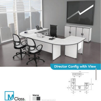 Meja Kantor Modera M Class Director Config
