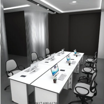 Meja Kantor Modera M Class Staff Config 6