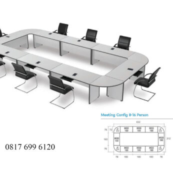Meja Meeting Modera M Class Meeting Config 8-16 Person