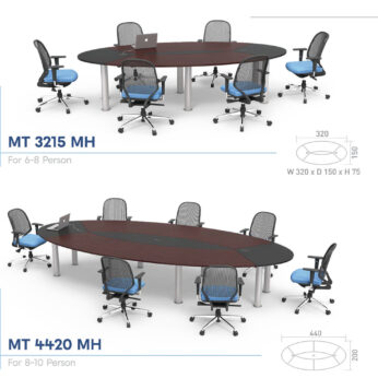 Meja Meeting Oval Modera MT 3215MH # MT 4420 MH